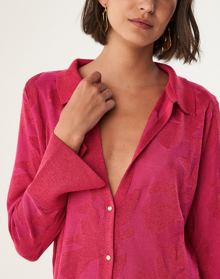 Knit Lara Shirt - Florima XS