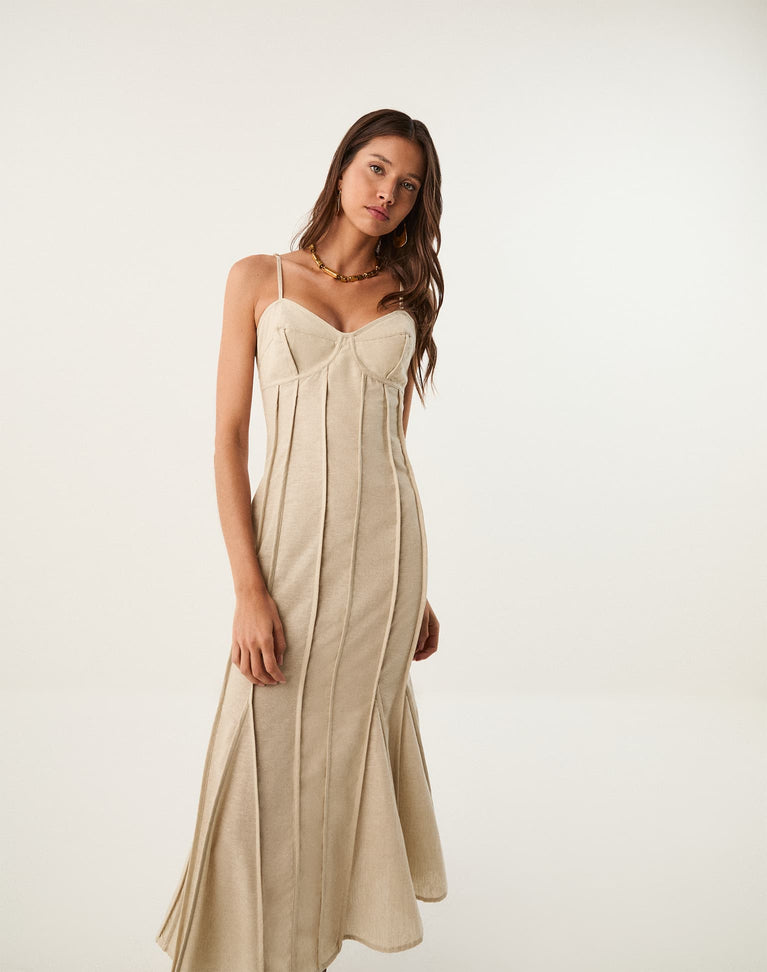 Josephine Midi Dress - Elemental XS
