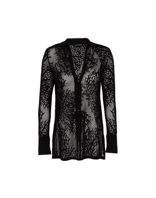 Knit Eiman Long Sleeve Shirt - Black XS