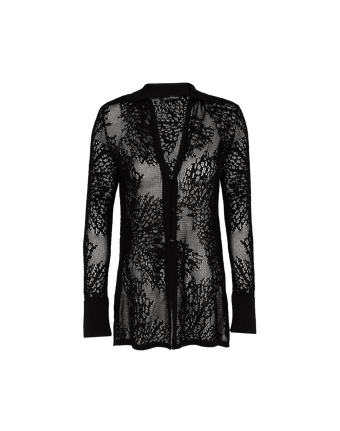 Knit Eiman Long Sleeve Shirt - Black