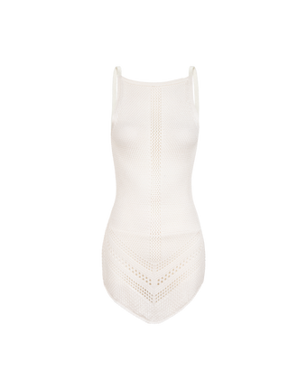 Finch Mini Dress - Off White
