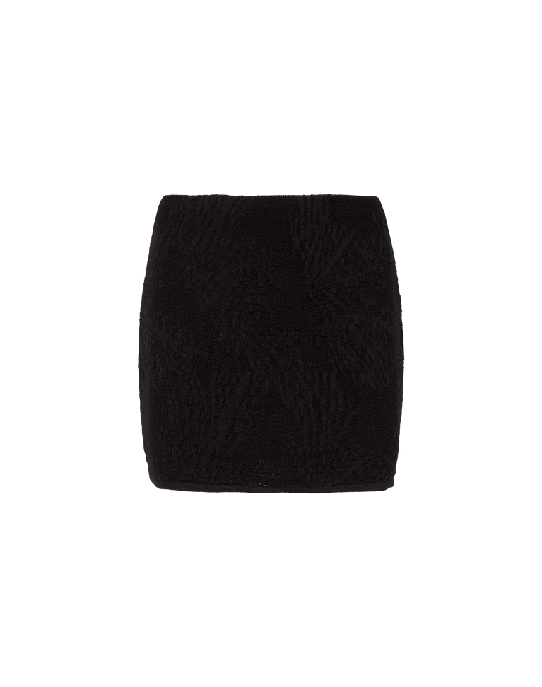 Knit Eiman Mini Skirt - Black XS