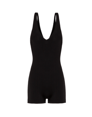Knit Rosie Bodysuit - Black XS