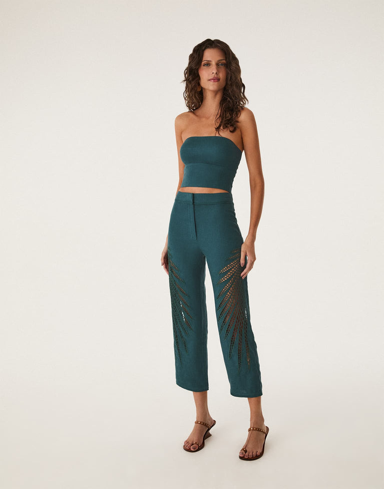 Danna Cropped Pants - Immerse XS
