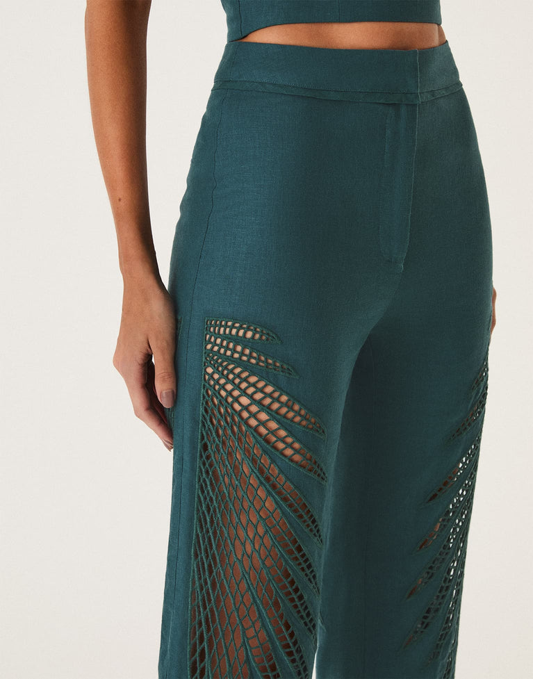 Danna Cropped Pants - Immerse XS
