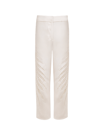 Danna Cropped Pants - Off White