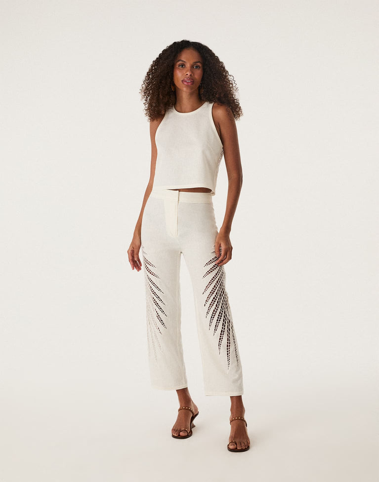 Danna Pants - Off White XS