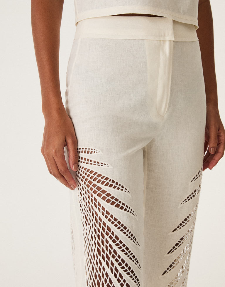 Danna Pants - Off White XS