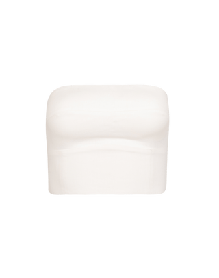 Danna Strapless Top - Off White XS