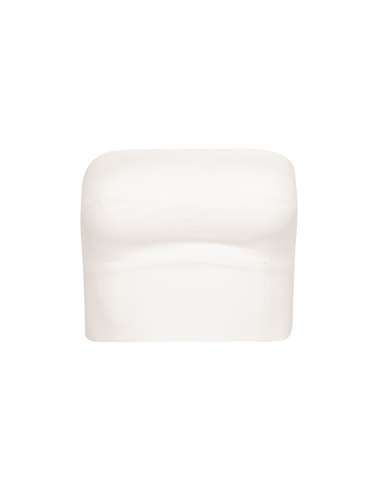 Danna Strapless Top - Off White XS