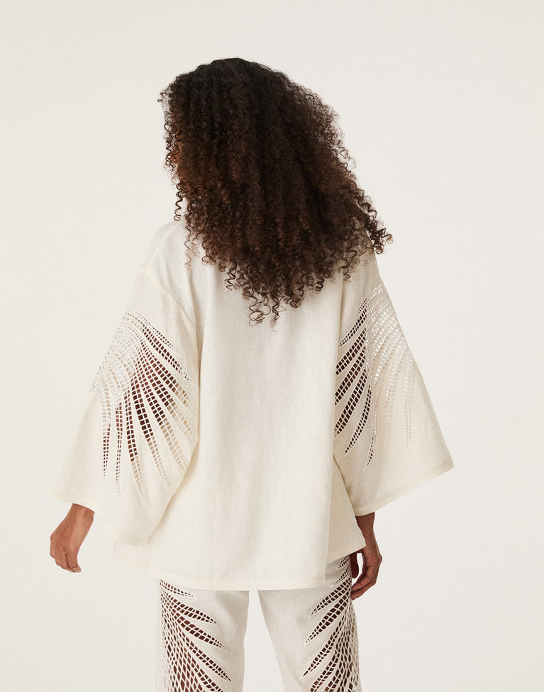 Danna Kimono - Off White XS