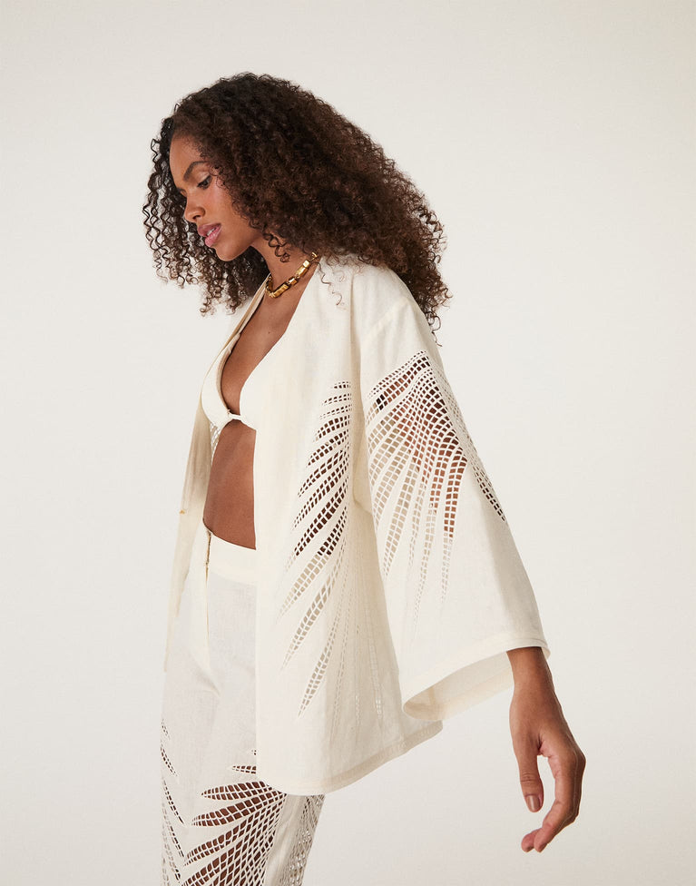 Danna Kimono - Off White XS