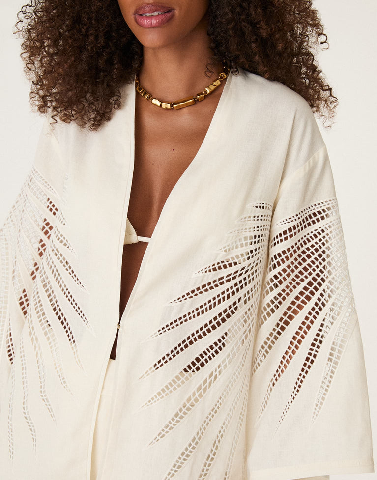 Danna Kimono - Off White XS
