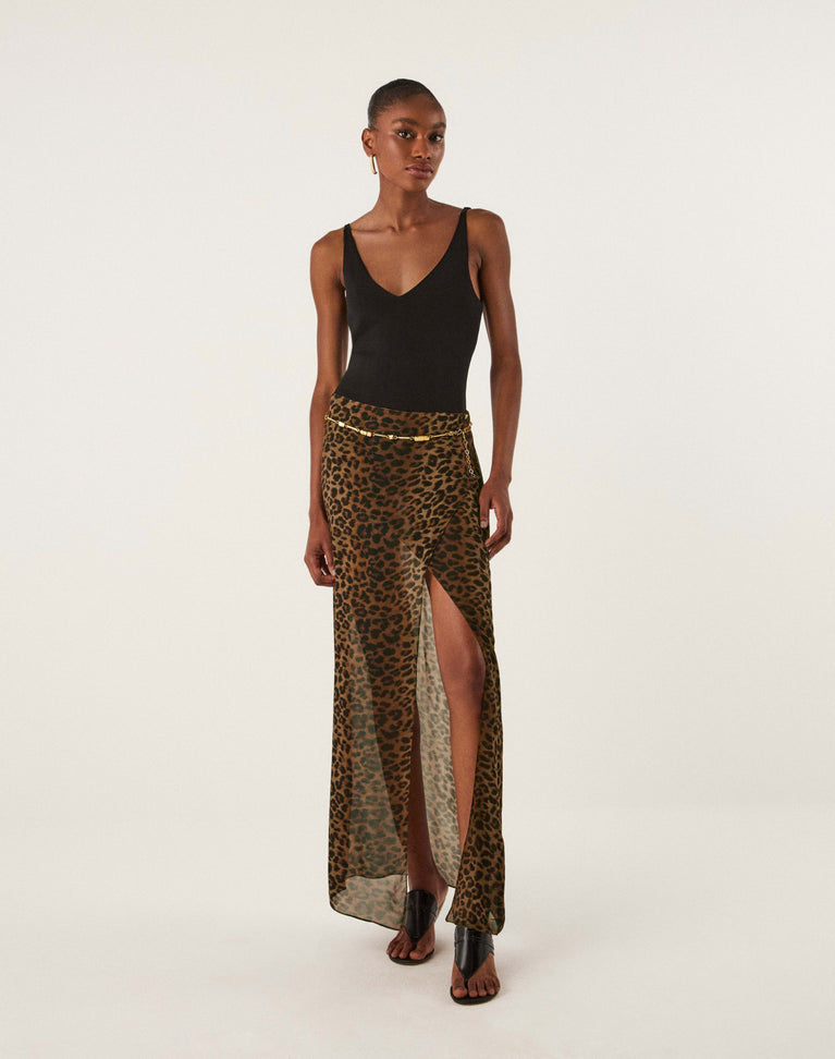 Tammy Long Skirt - Pantherine XS
