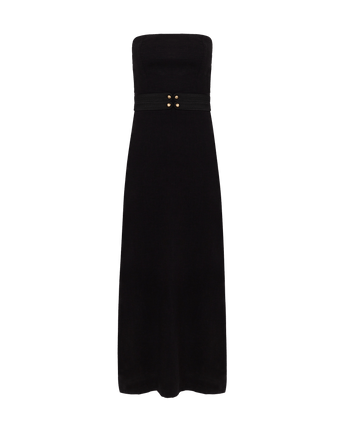 Lian Midi Dress - Black