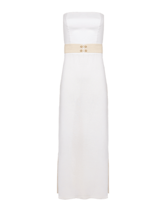 Lian Midi Dress - Off White Lian Midi Dress - Off White