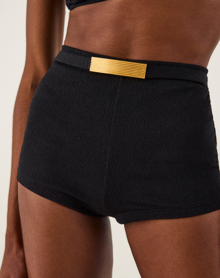Firenze Monica Shorts - Black Short / XS