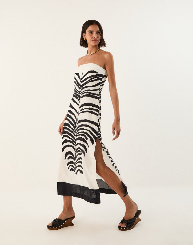 Penelope Long Dress - Caribea XS