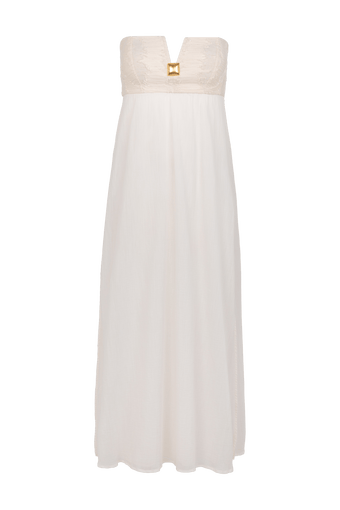 Lilia Long Dress - Natural