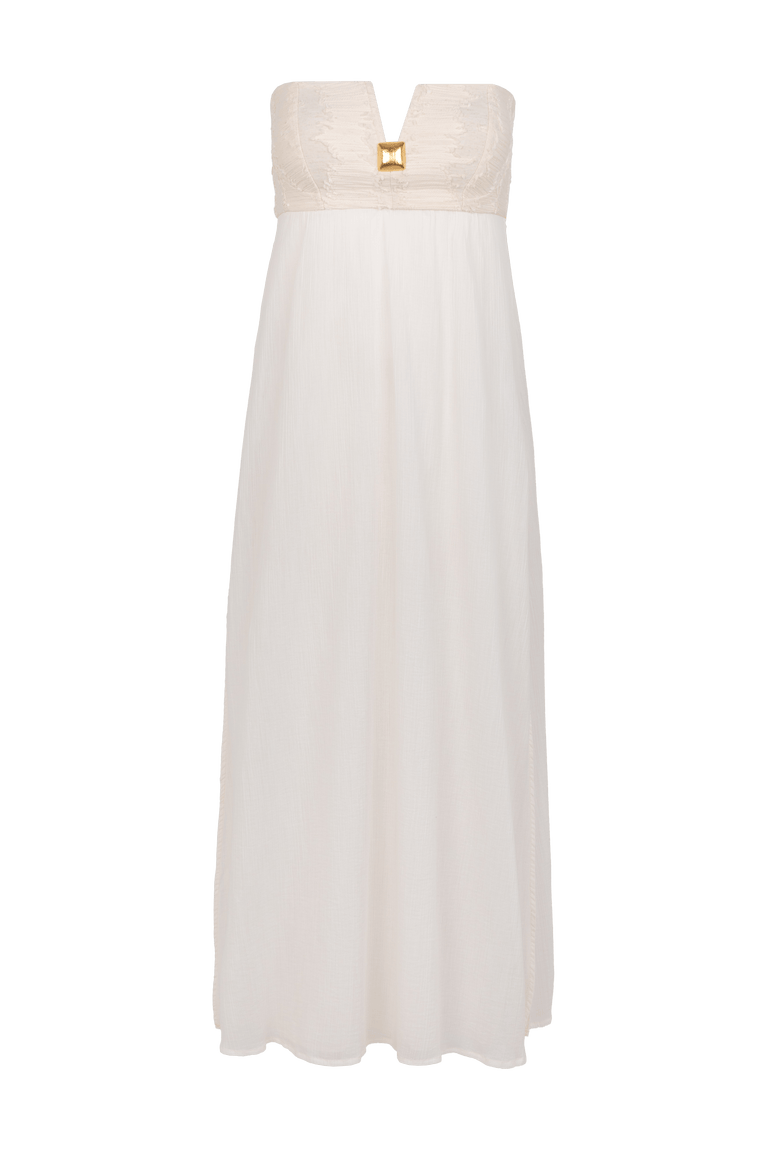 Lilia Long Dress - Natural XS