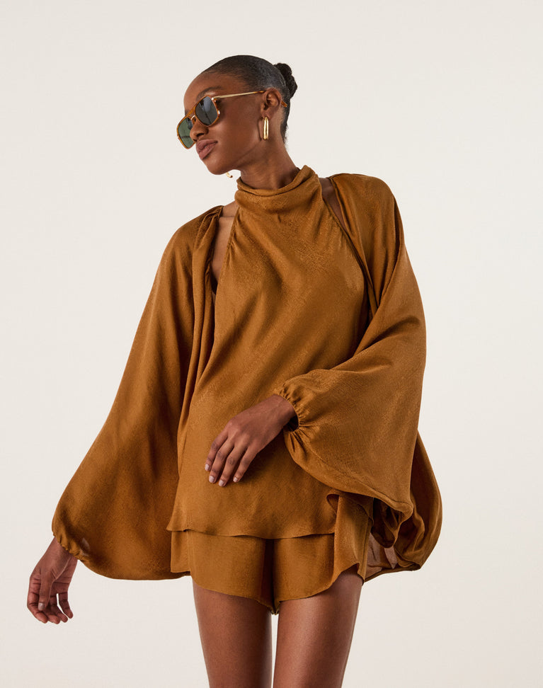 Rosie Open Cardigan - Praline XS