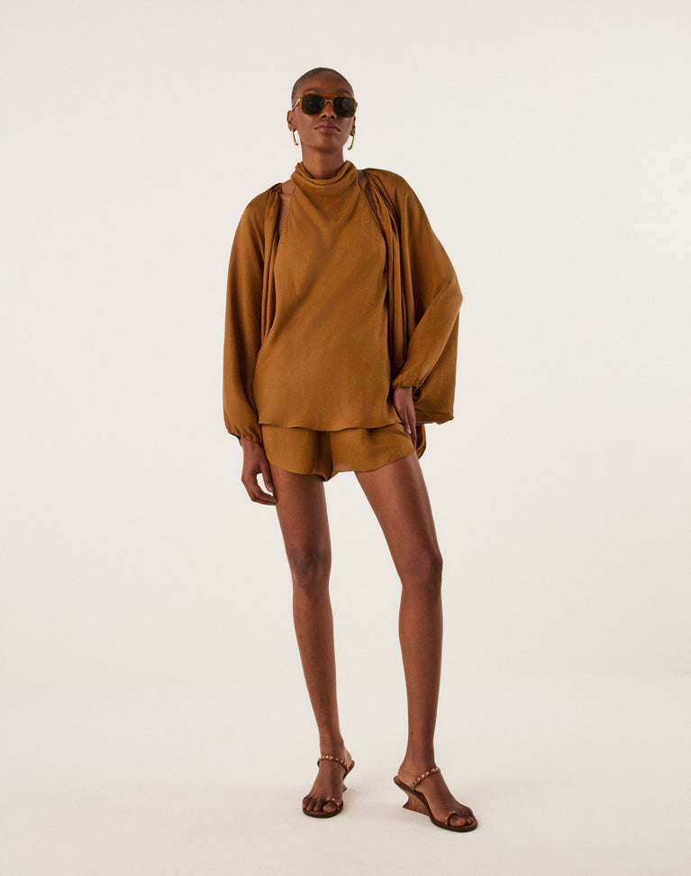 Rosie Open Cardigan - Praline XS