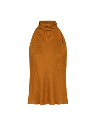 Ro Halter Top - Praline XS
