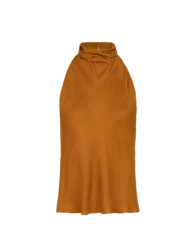 Ro Halter Top - Praline XS