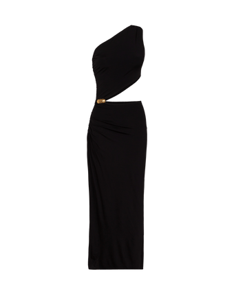 Tina Long Dress - Black