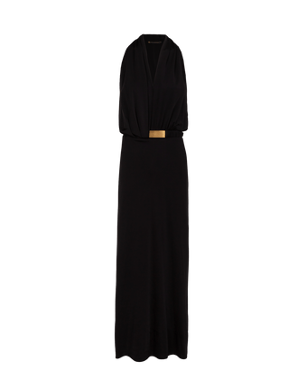 Rosana Long Dress - Black