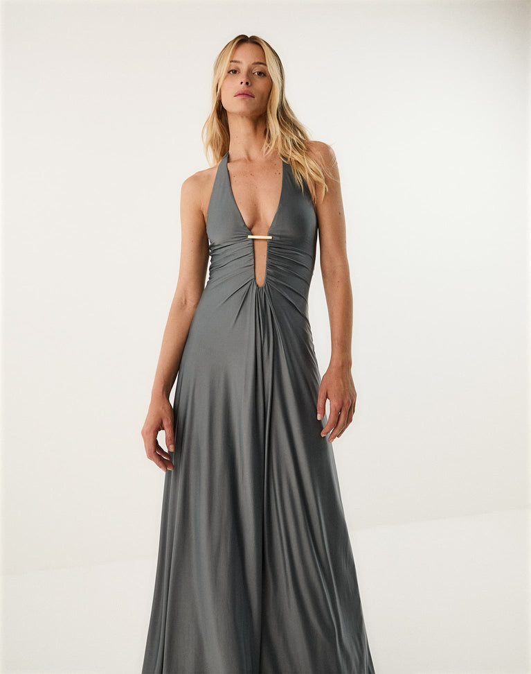 Joan Long Dress - Underwater XS