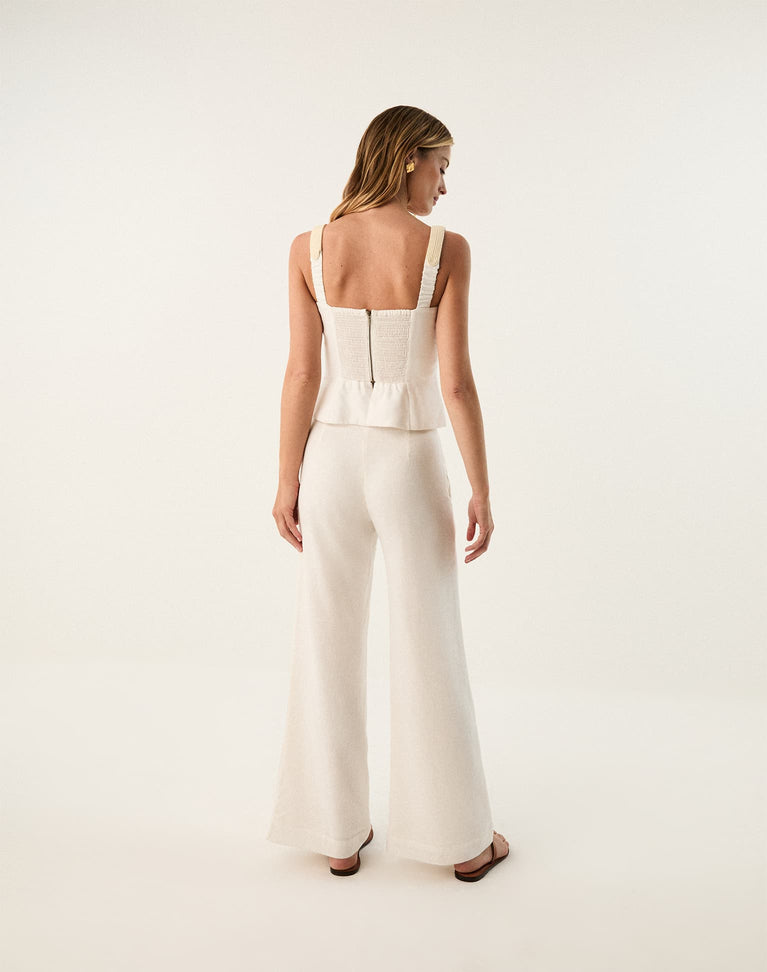 Estela Pants - Off White XS