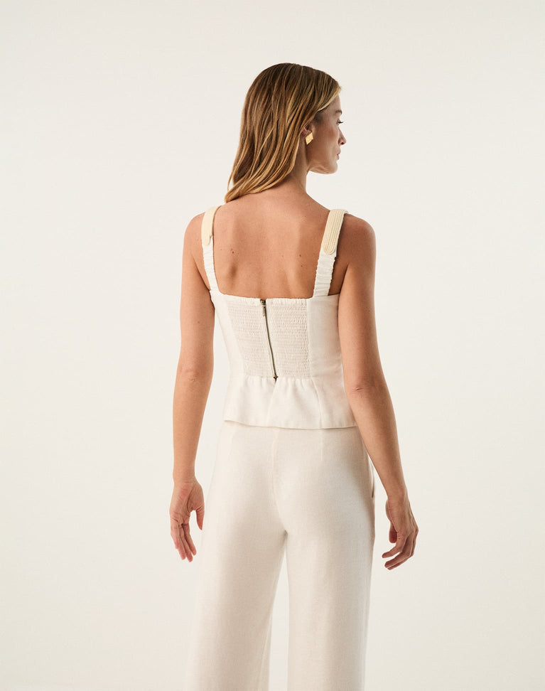Estela Pants - Off White XS