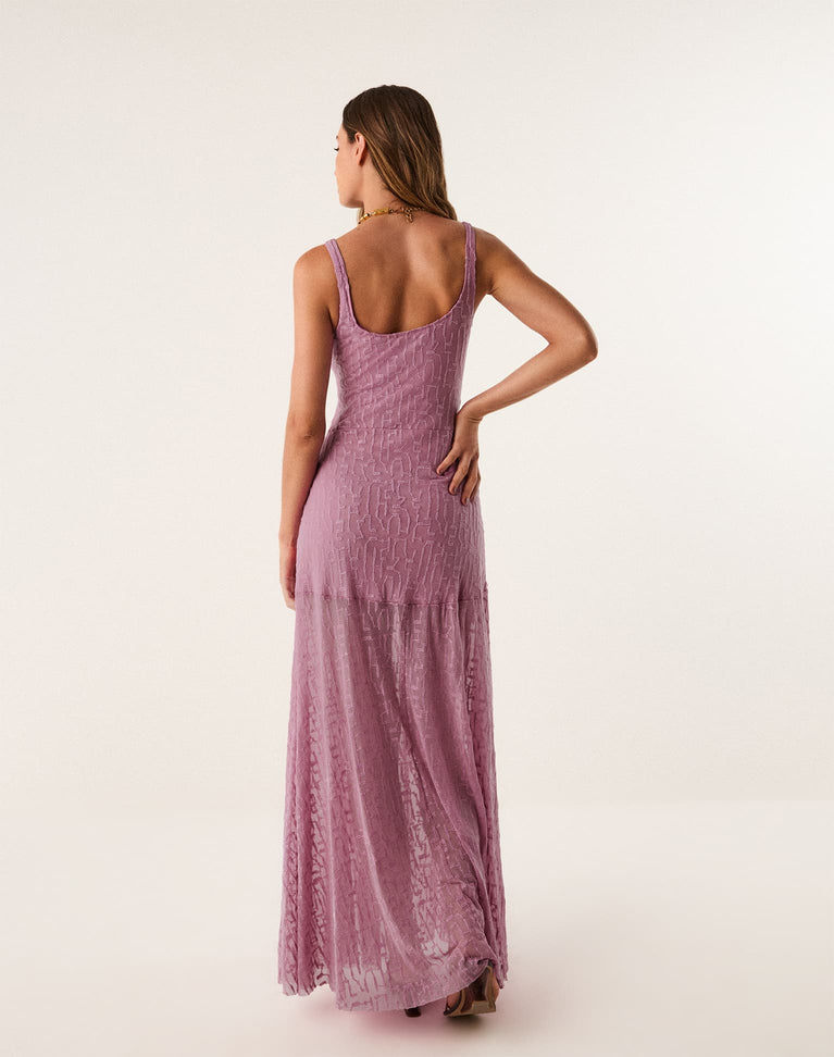 Anora Long Dress - Floraline XS