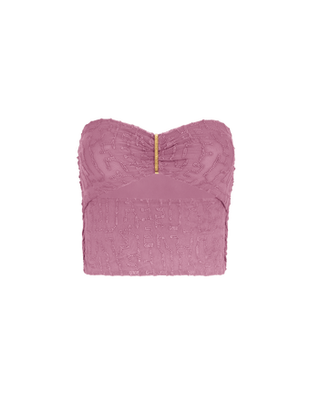 Ray Strapless Top - Floraline
