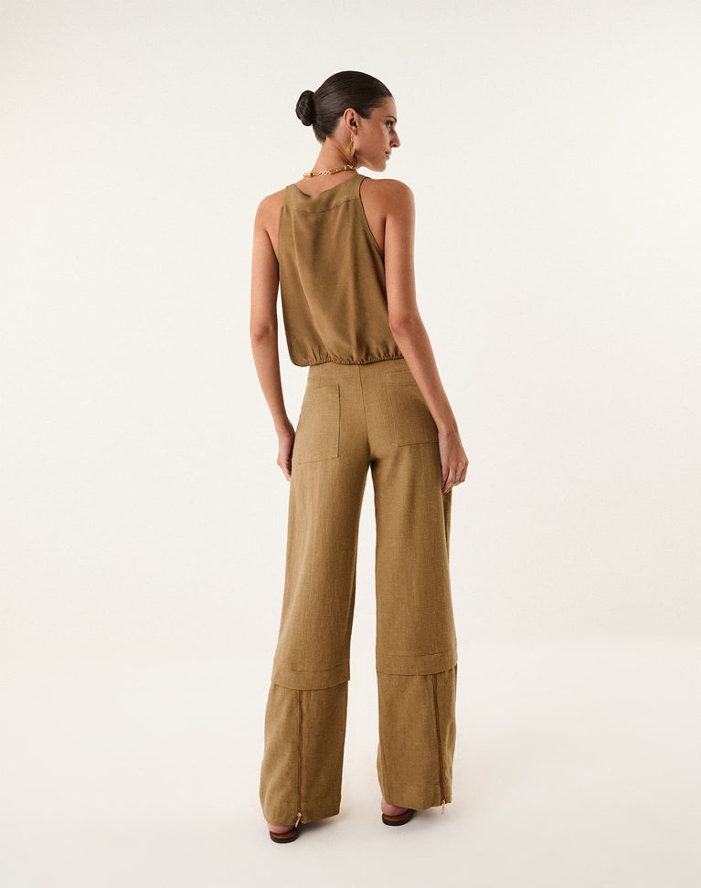 Bruna Pants - Driftwood XS