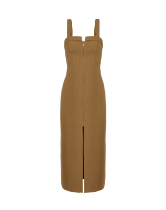 Bruna Midi Dress - Driftwood