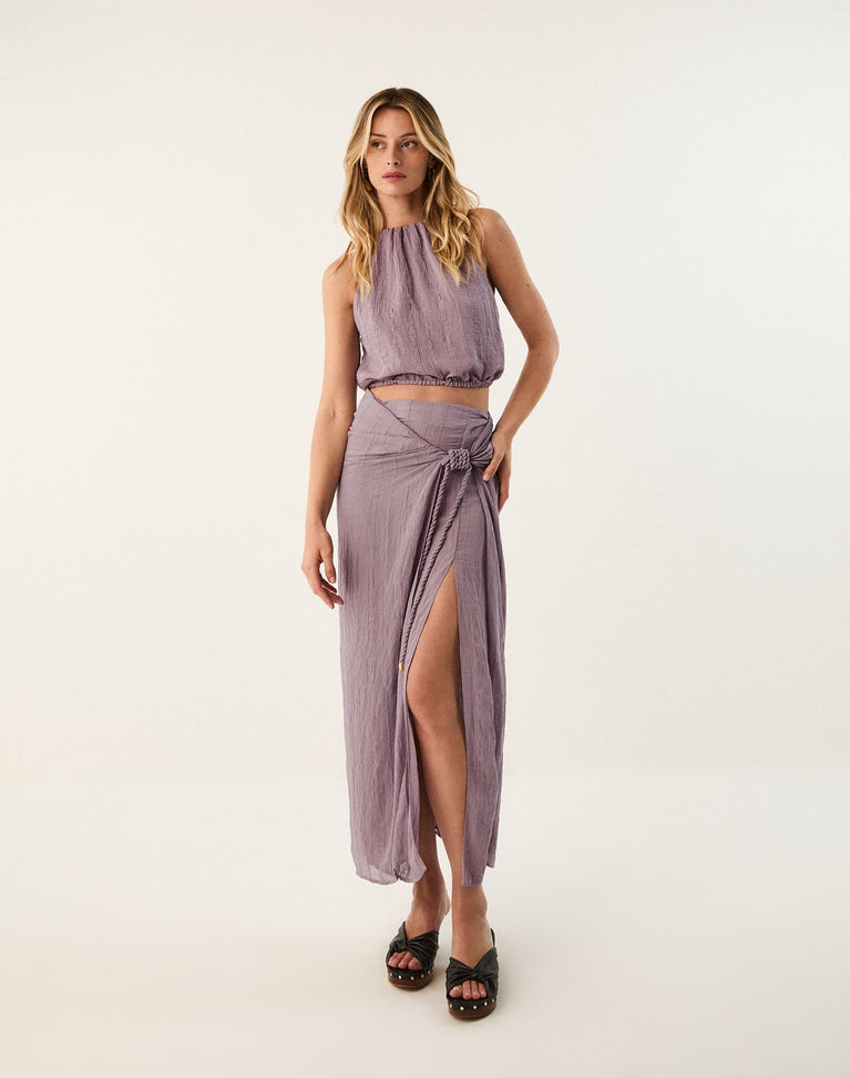 Kara Midi Skirt - Zeal XS