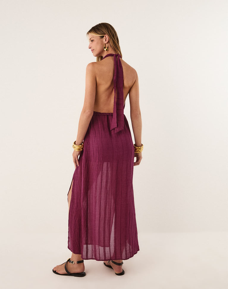 Talita Midi Dress - Lure XS