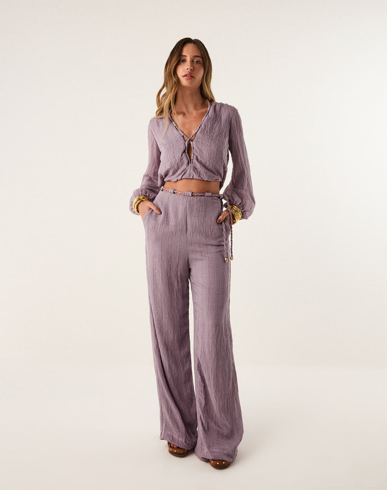 Ino Long Sleeve Blouse - Zeal XS