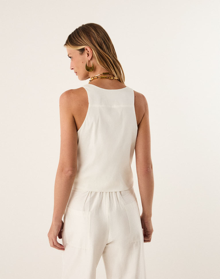 Zoey Blouse - Off White XS