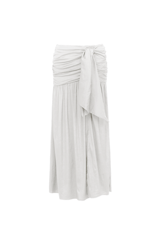 Zoe Long Skirt - Off White XS