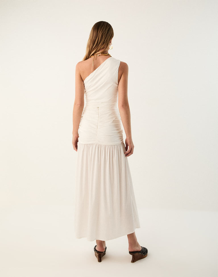 Zoe Long Skirt - Off White XS