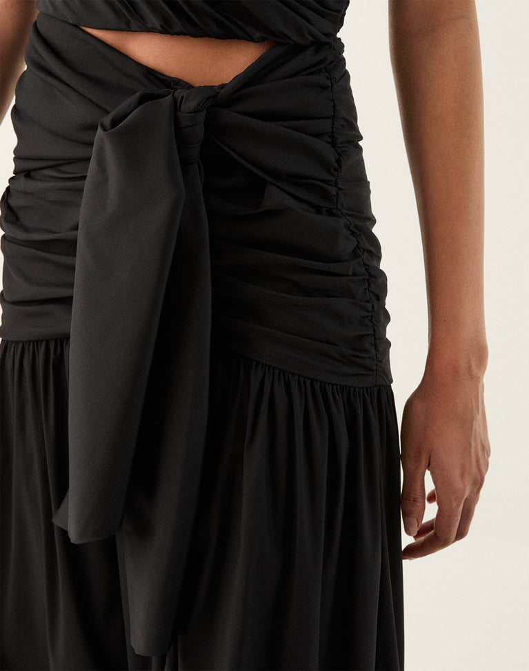 Zoe Long Skirt - Black XS