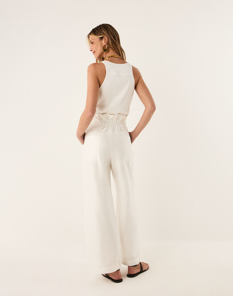 Domenique Pants - Off White XS