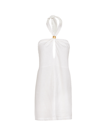 Aster Short Dress - Off White