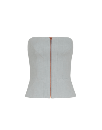 Bruna Strapless Top - Crystaline