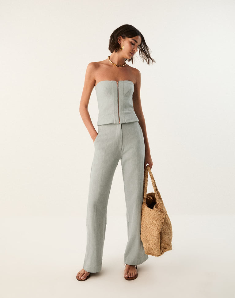 Bruna Strapless Top - Crystaline XS