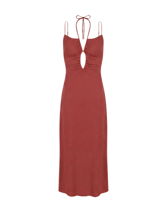 Mina Midi Dress (Exchange Only) - Burgeon