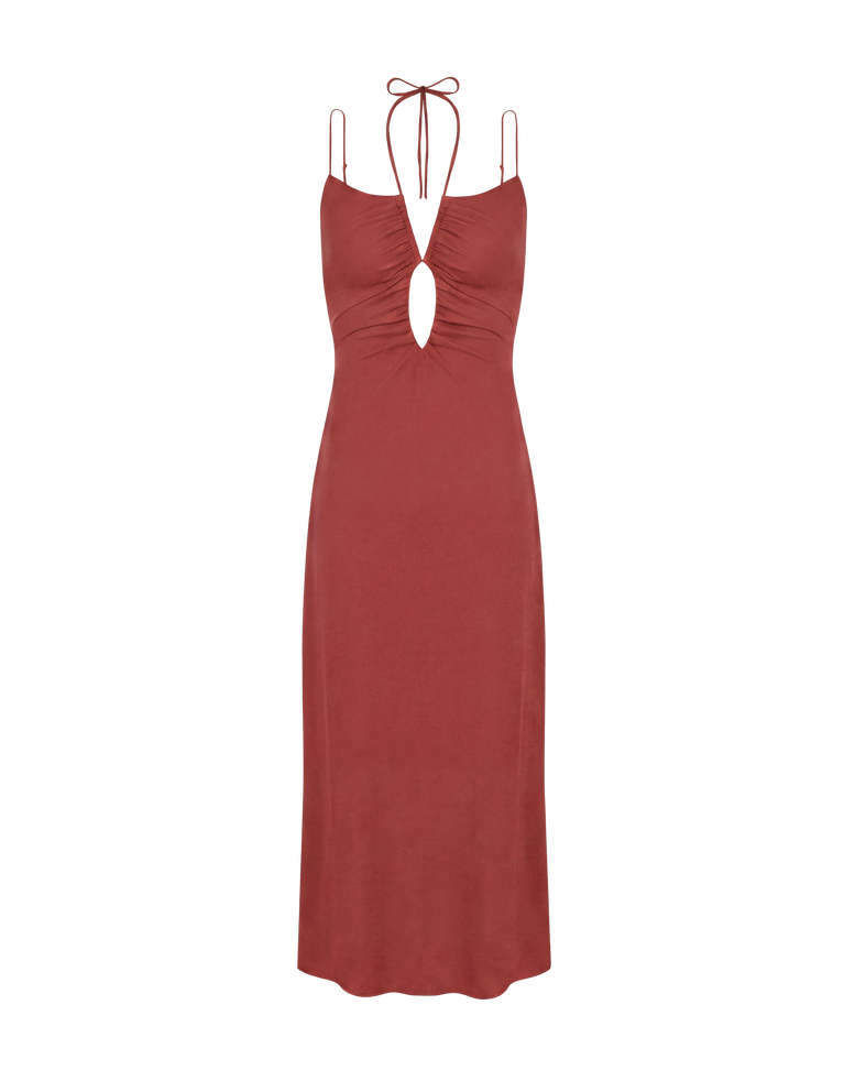 Mina Midi Dress (Exchange Only) - Burgeon